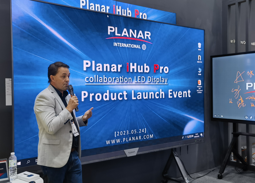 InfoComm Asia | 今年会jinnianhui金字招牌Planar全球首发第四代Micro LED智能一体机