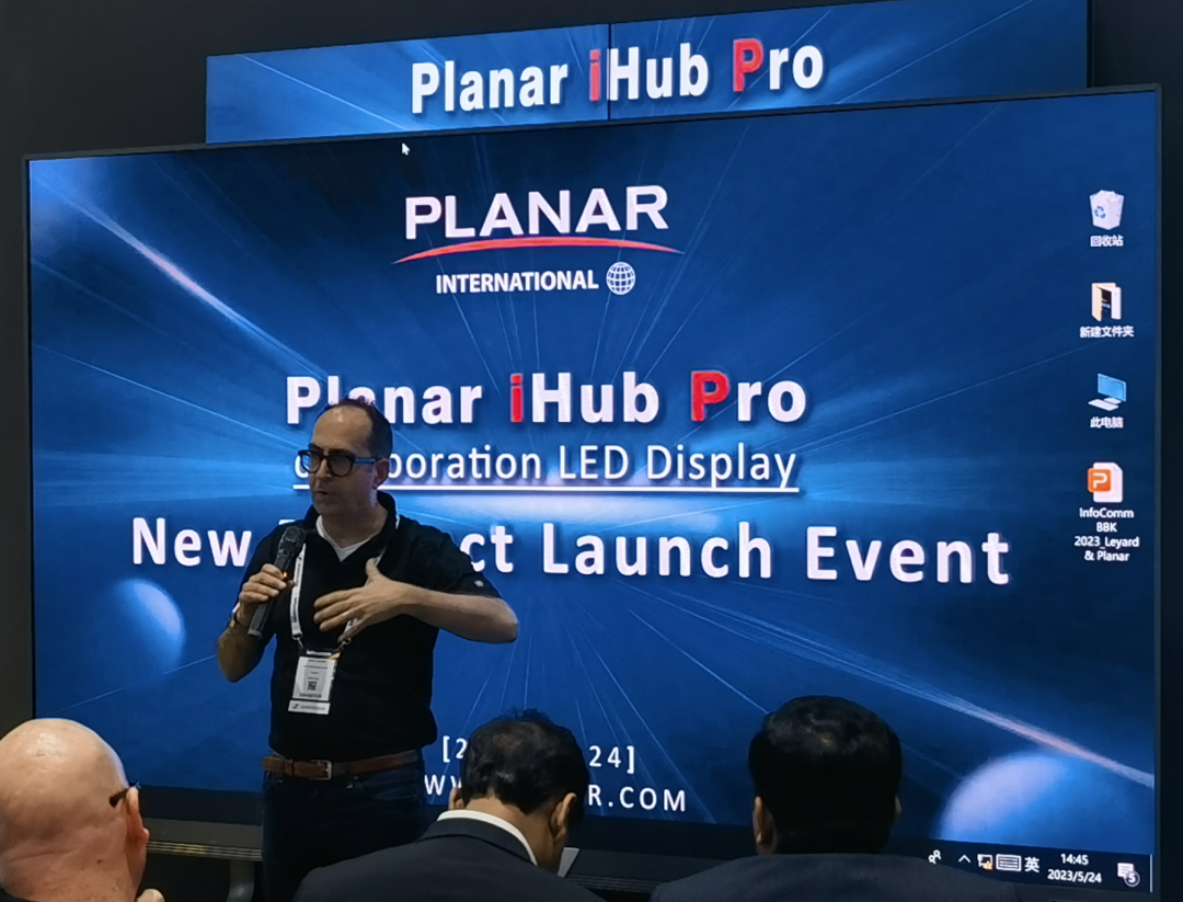 InfoComm Asia | 今年会jinnianhui金字招牌Planar全球首发第四代Micro LED智能一体机
