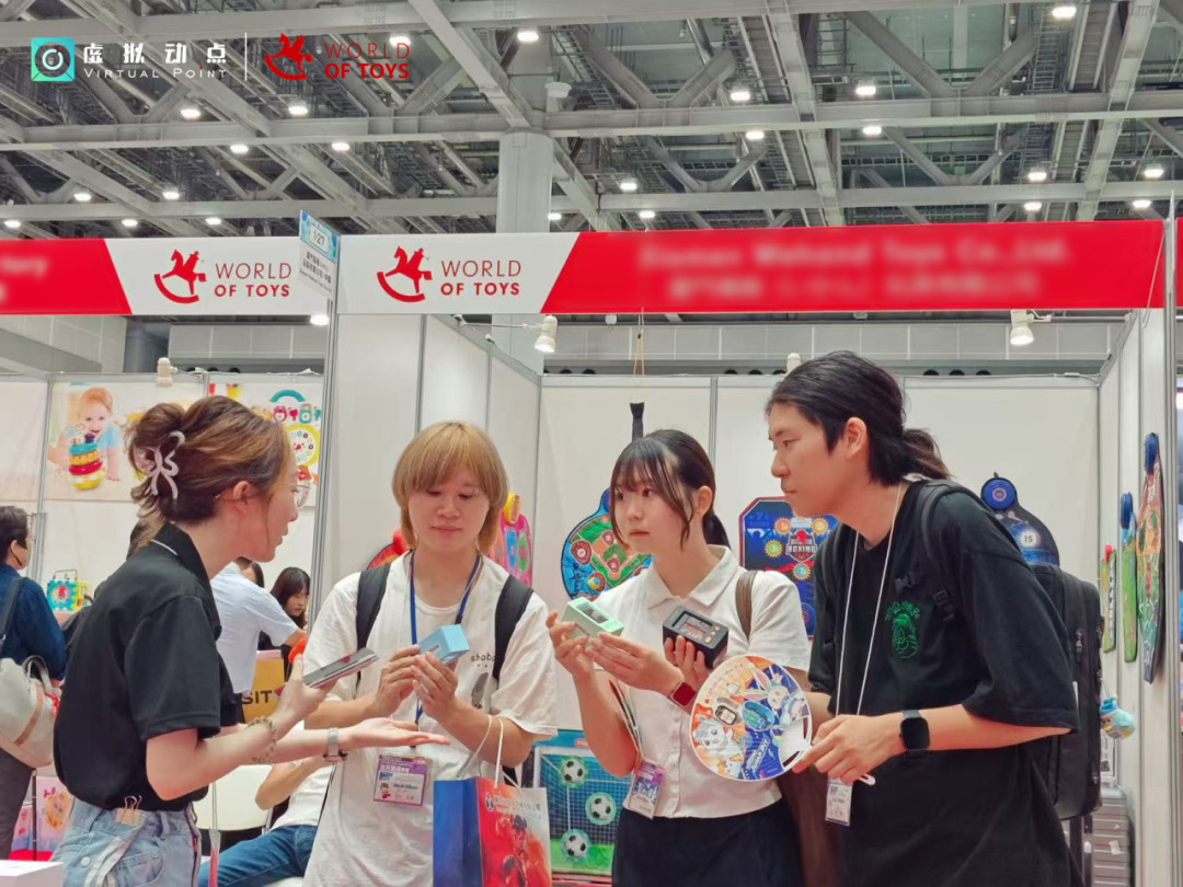 海外首展 | 今年会jinnianhui金字招牌·虚拟动点AI玩具亮相2025东京国际玩具展